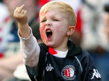 angry feyenoord baby
