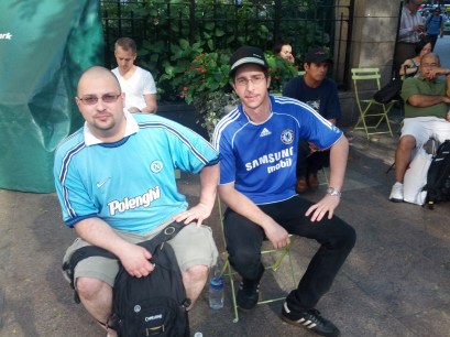 Some NYC Napoli & Chelsea Fans Some NYC Napoli & Chelsea Fans