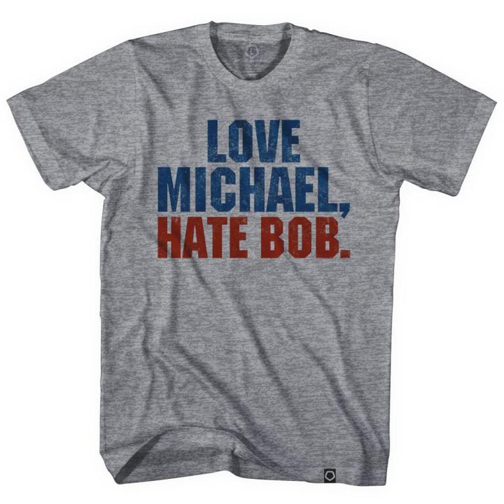 Objectivo's "Love Michael, Hate Bob" Tee