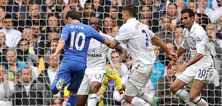 Spurs vs Chelsea 2012, Juan Mata