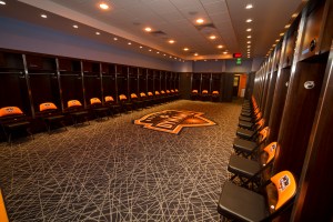 BBVA Compass Stadium Dynamo Locker Room