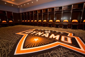 BBVA Compass Stadium Dynamo Locker Room
