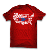 WSOTP Shop USA 2014 Red Shirt