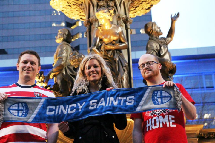 myself and the rest of the saints media team will be on hand for this summer's biggest soccer event in cincinnati.