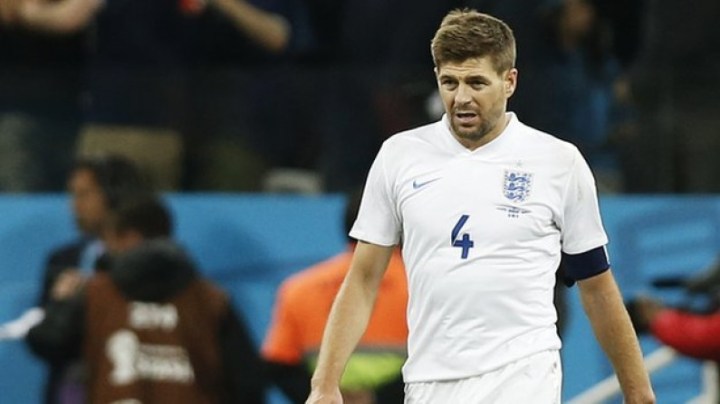 England's Steven Gerrard