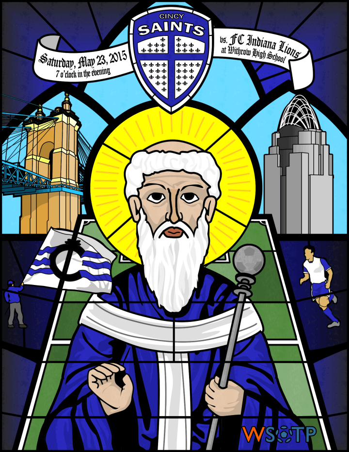 WSOTP - Cincinnati Saints Matchday Poster 1