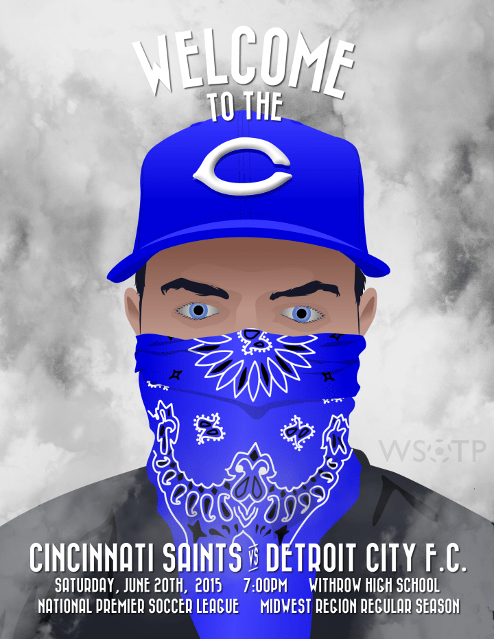 WSOTP - Cincinnati Saints Matchday Poster 4