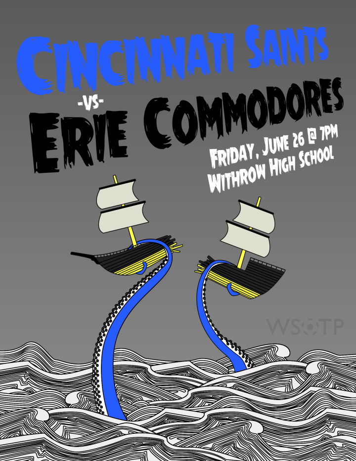 WSOTP - Cincinnati Saints Matchday Poster 5