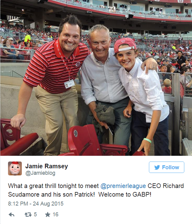 WSOTP - Richard Scudamore in Cincinnati.fw