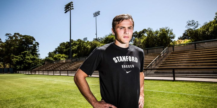 Stanford Crimson's Jordan Morris